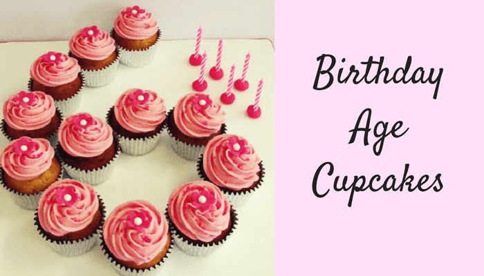 Birthday Age Cupcakes