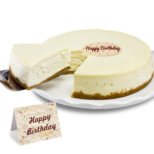 Birthday Cheese Cake with New York Style
