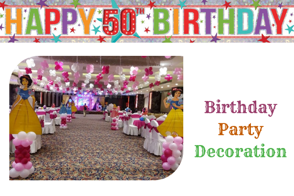 50 Birthday Party Decoration