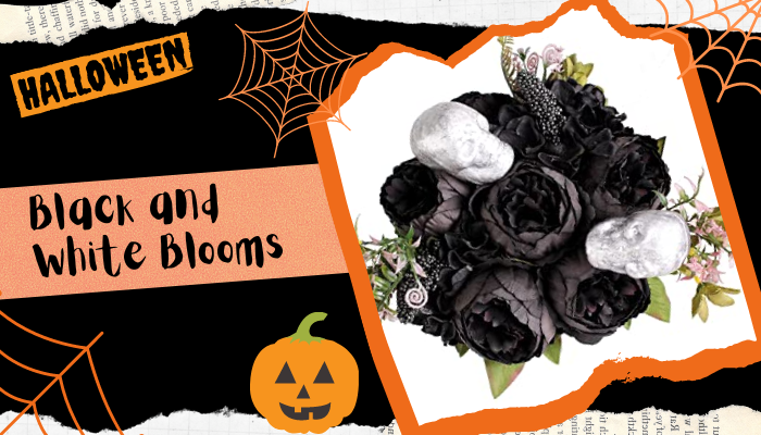 Black and White Blooms