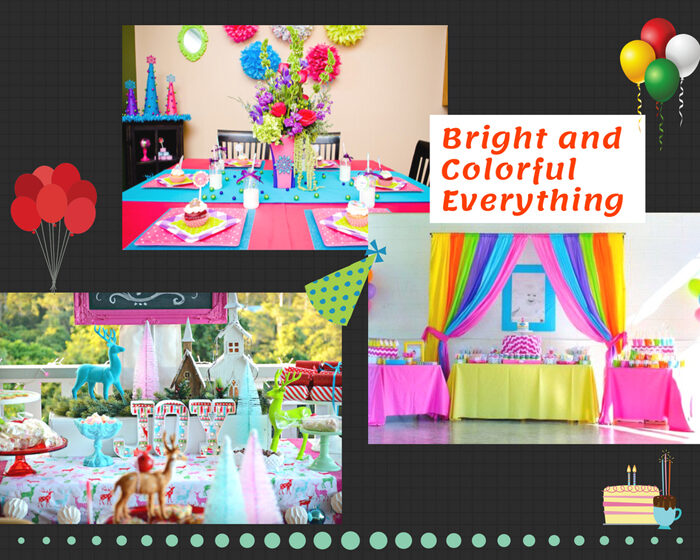 Bright and Colorful Everything