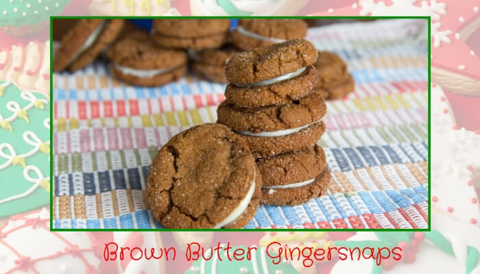 Brown Butter Gingersnaps Brown Butter Gingersnaps