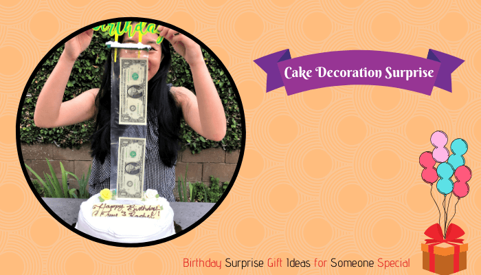 Cake Decoration Surprise