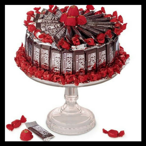 candy cake bouquet