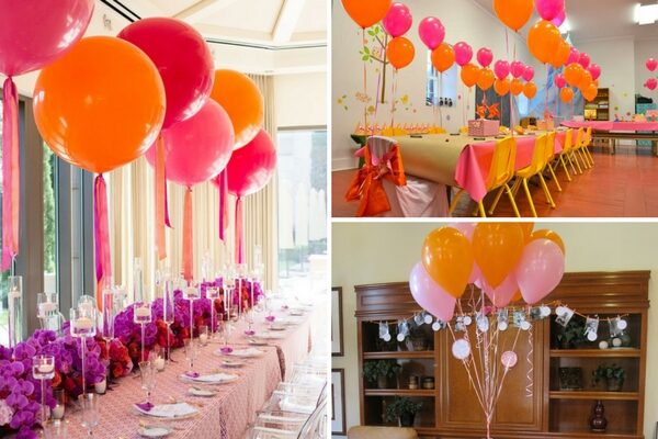 Balloons Table Decoration