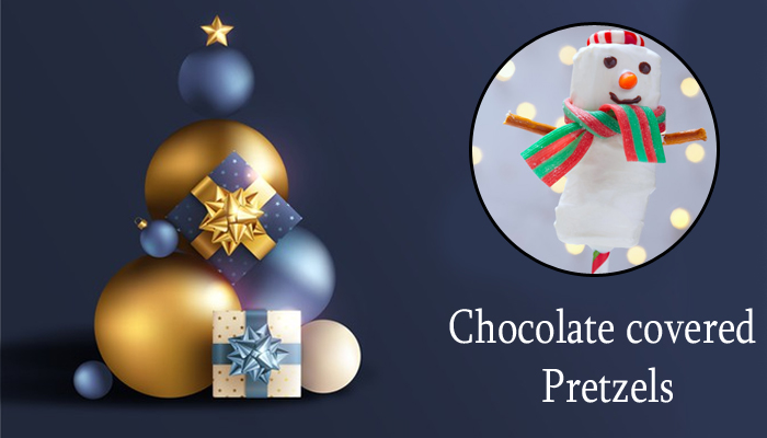 Chocolate covered pretzels