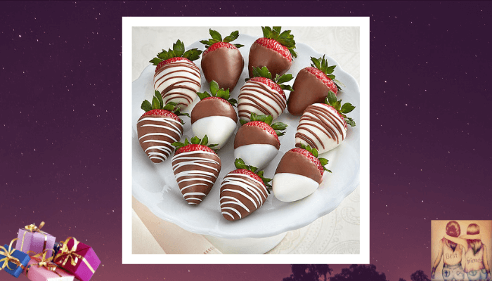Chocolate-Covered Strawberries for BFF