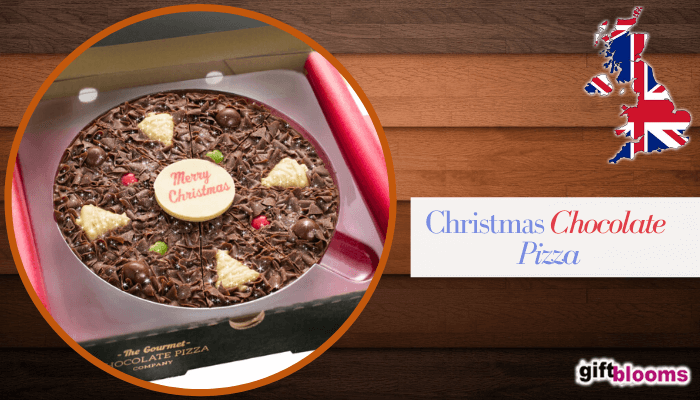Christmas Chocolate Pizza