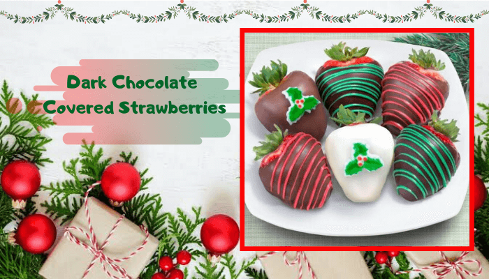 Dark Chocolate Covered Strawberries