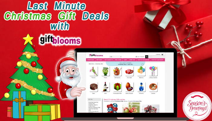 Last Minute Christmas Gift Deals with Giftblooms