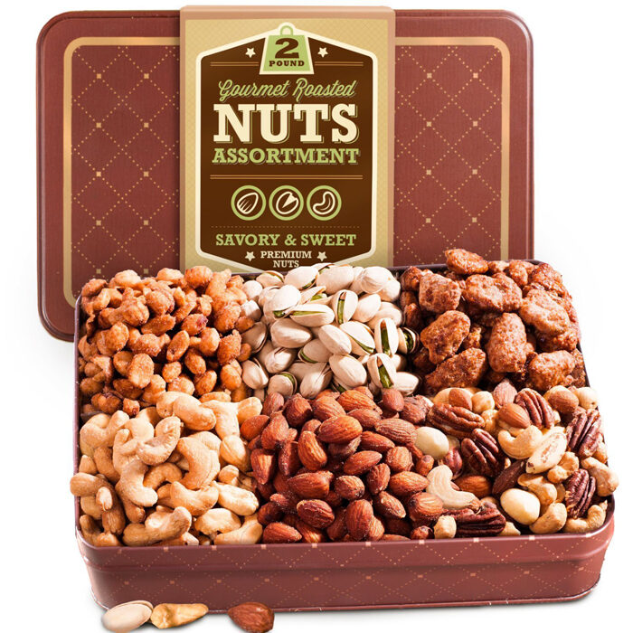 Christmas Premium Nuts Gift Basket
