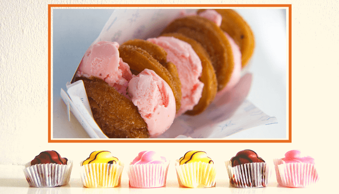 Churros Ice Cream Sandwich Churros Ice Cream Sandwich