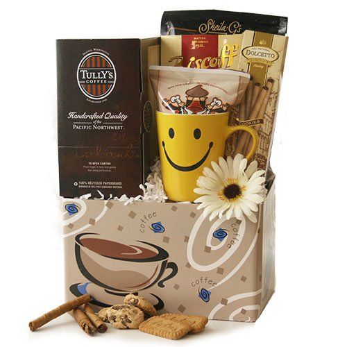 coffee induced gift basket