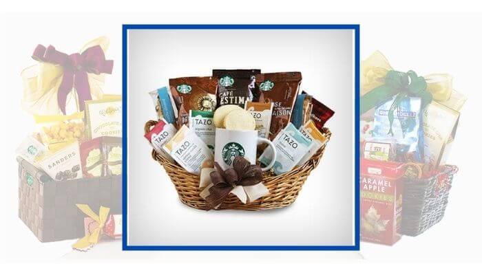 Coffee Themed Gift Basket