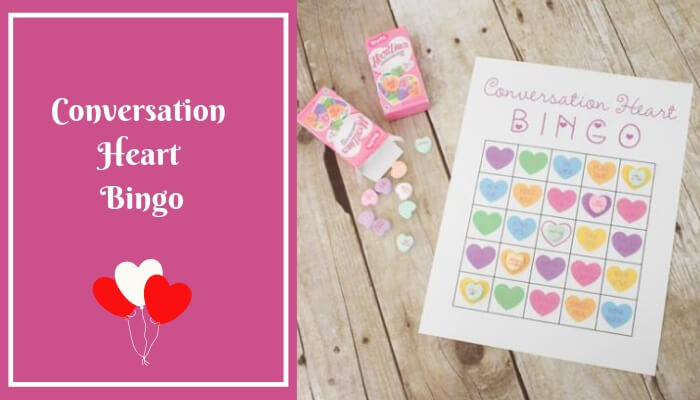 Conversation Heart Bingo