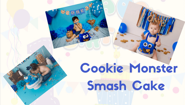 Cookie Monster Cake