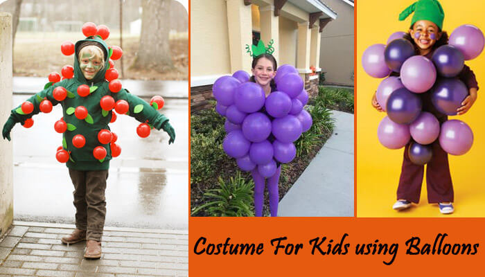 costume for kids using balloons
