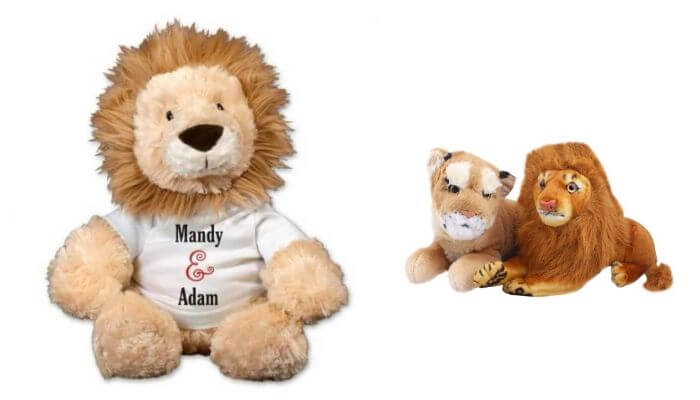 Couples Lion Stuffed Animals
