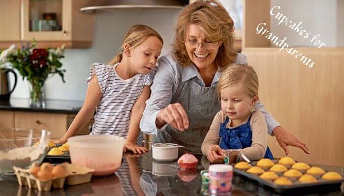 Cupcakes for Grandparents