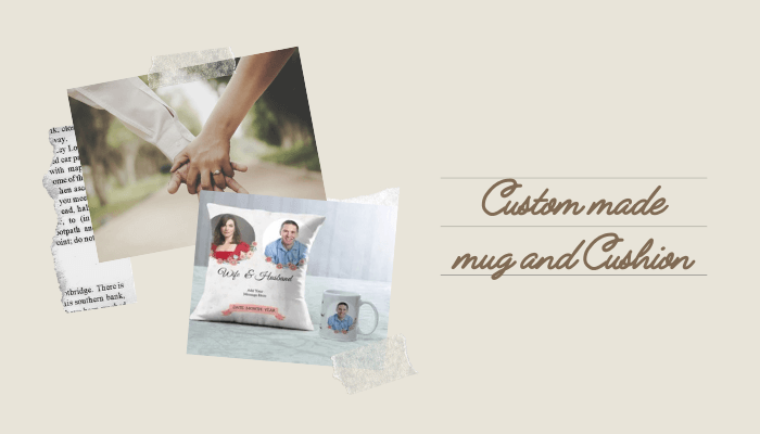 Custom Made Mug and Cushion
