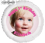Pink Custom Balloons
