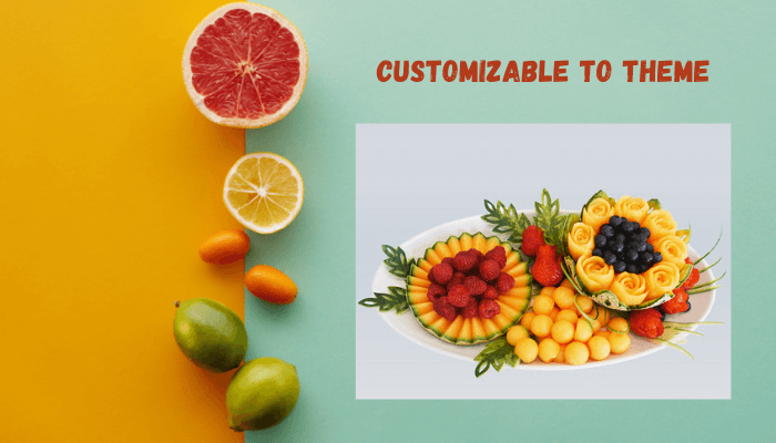 Customizable to theme