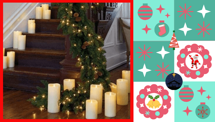 Christmas Decoration with Candles