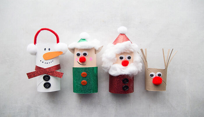 Decorations made out of Toilet Paper
