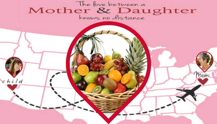 Delivered Fruit Basket
