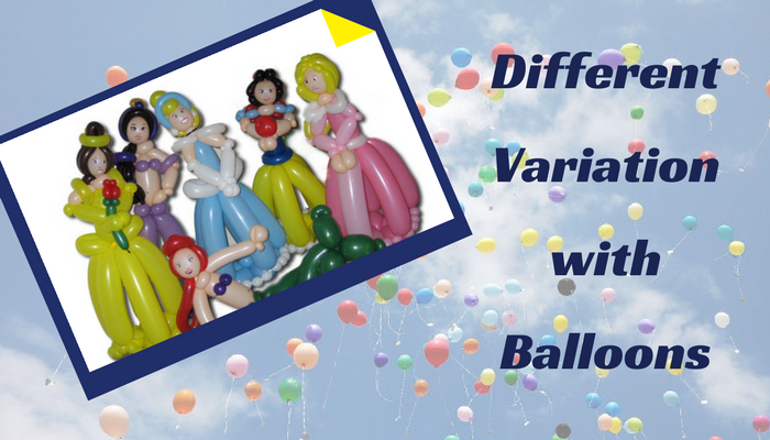 Different Variation With Balloons 