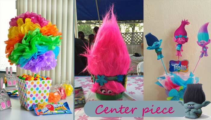 DIY Trolls Centerpiece