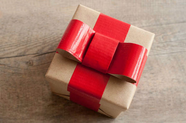 Duct tape wrap