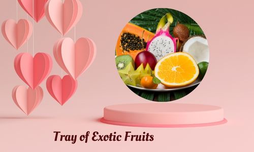 Tray of Exotic Fruits