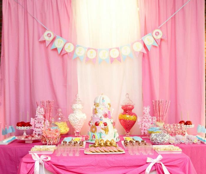 Fairy Tale Foods and Desserts Table