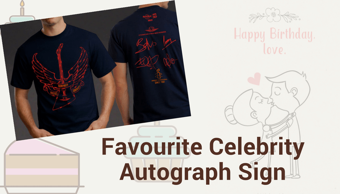 Favorite Celebrity Autograph Sign