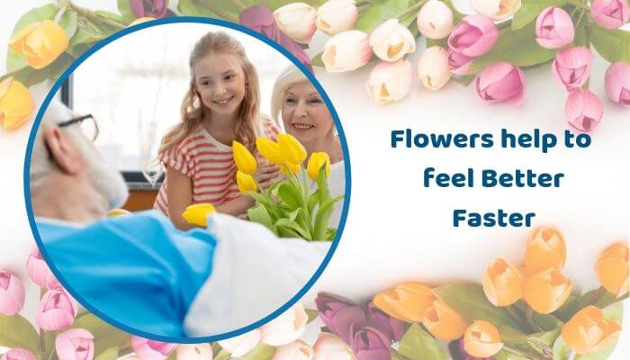 Flowers help to feel Better Faster