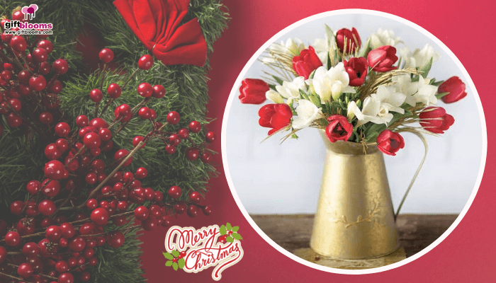 Festive Tulips Bouquet