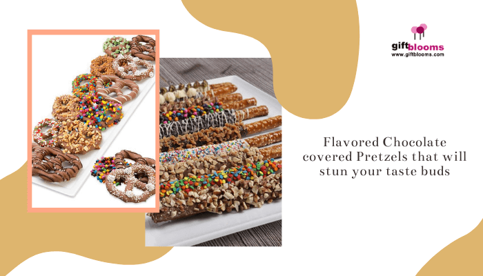 Flavored Chocolate Covered Pretzels