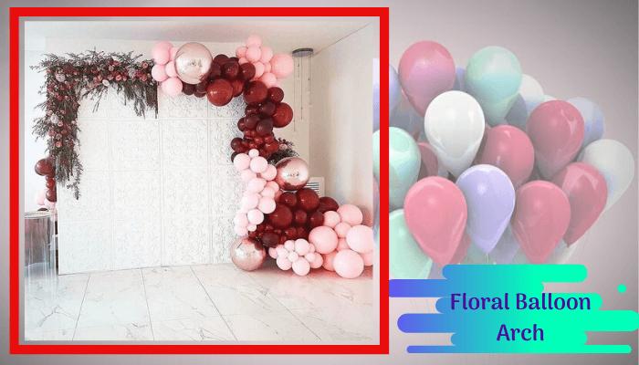 Floral Balloon Arch