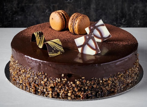 Flour Less Salted Caramel Cake