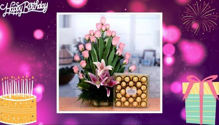 Flower and Chocolate