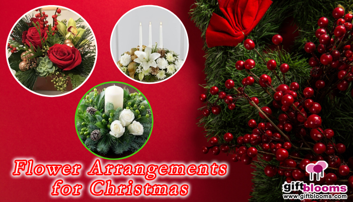 Flower Arrangements for Christmas