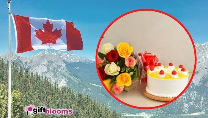 Flowers and Delicious Cake
