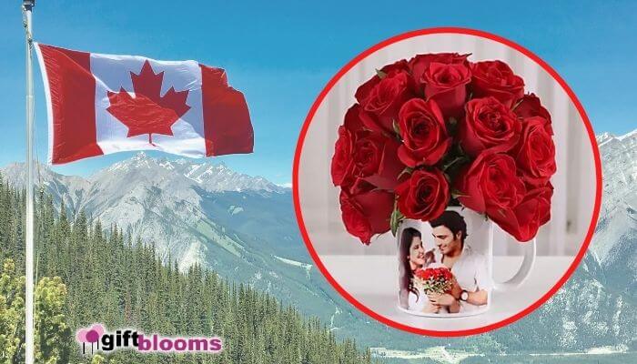 Flowers and Personalized Gift