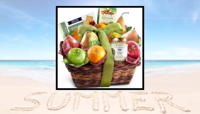 Fresh Fruit & Snacks Gift Box