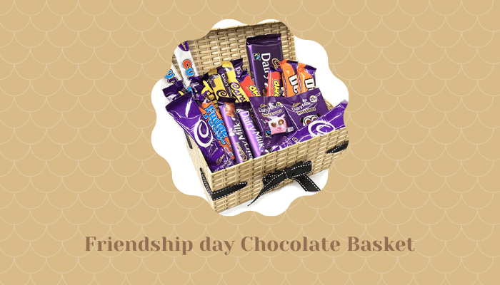 Friendship day Chocolate Basket