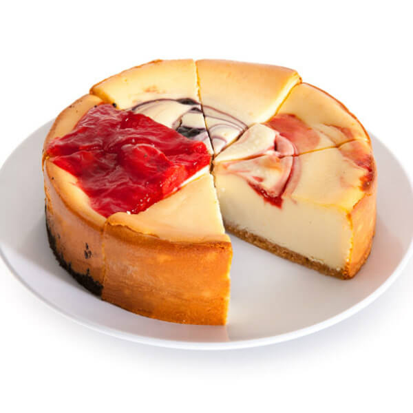 Fruit Cheesecake Sampler