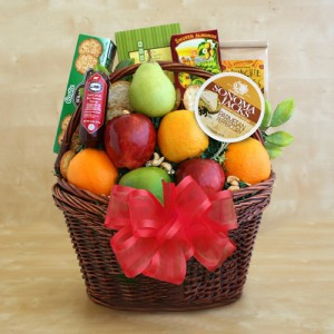 Fruitful Greetings Get Well Gift Basket