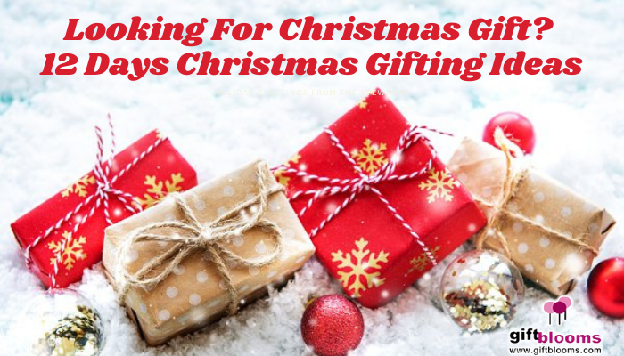 12 days of christmas gifitng ideas banner