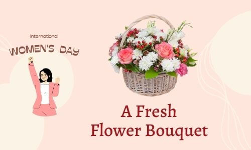 A Fresh Flower Bouquet